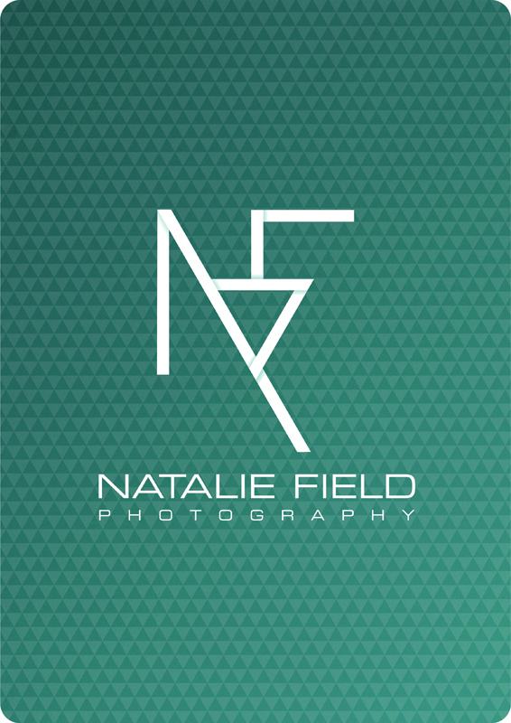 NatalieField photography logo on pattern