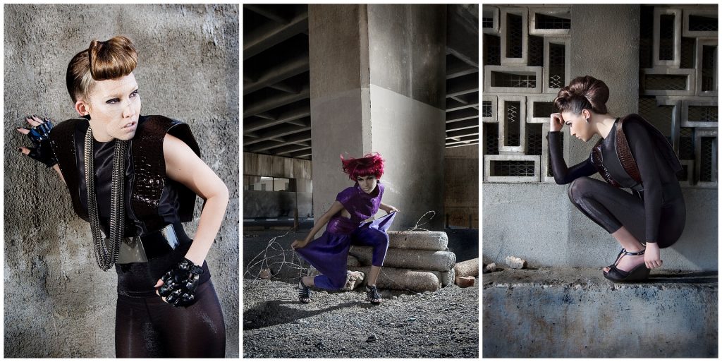 avant garde futuristic fashion for designer Sharne Van Ryneveld by Johannesburg photographer Natalie Field